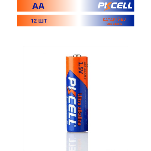 Батарейки PKCELL АА пальчиковые алкалиновые (12 штук) батарейки pkcell аа пальчиковые алкалиновые 6 штук
