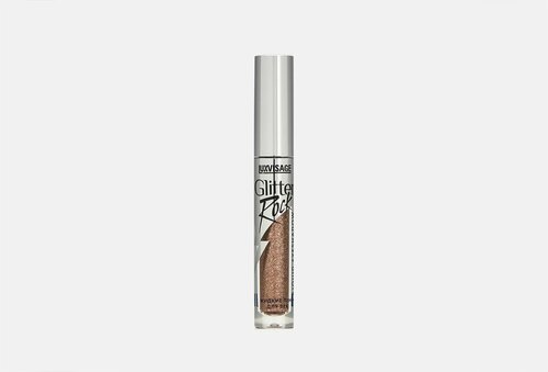 LUXVISAGE GLITTER ROCK Тени для век жидкие, тон 304 Ice Brown