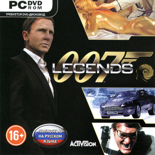 Игра для компьютера: 007 Legends (Jewel диск, Steam ключ)