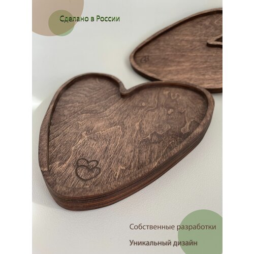 Подставка 12.7х1.2х15.1 см, , коричневый