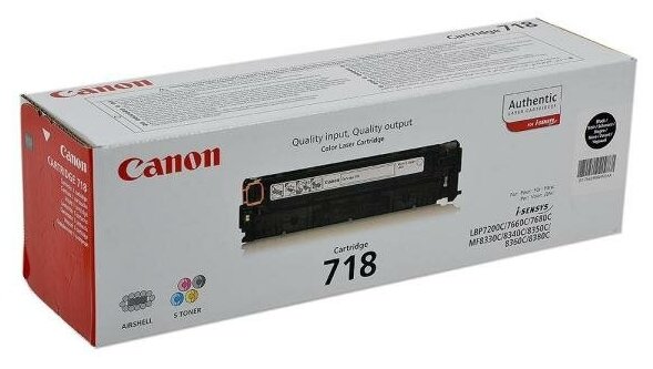 Картридж Canon 718 718 718 718 718 для для Canon MF8330 MF8350 3400стр Черный