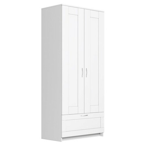 Шкаф комбинированный 2дв, 1я Сириус 780х500х1900 белый 9371050