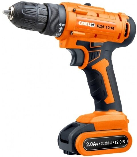 фото Дрель-шуруповерт аккумуляторная спец БДА-12-М