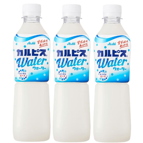 Йогуртовый напиток ASAHI CALPIS WATER (Асахи Калпис), классический, 3 шт по 500мл, ПЭТ