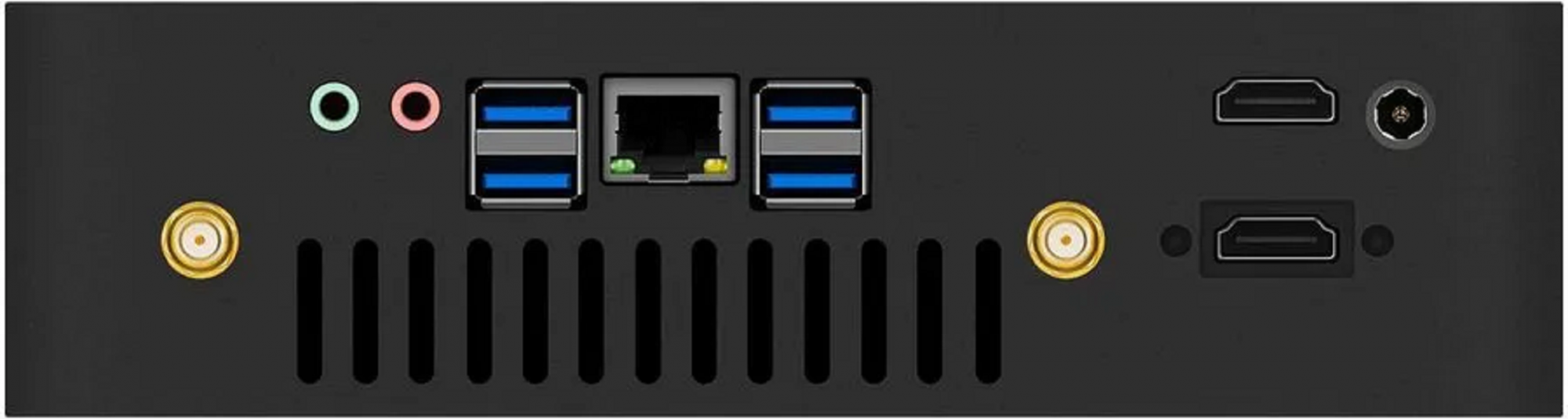 Неттоп Rombica Blackbird i5 HX104165P, Intel Core i5 10400, DDR4 16ГБ, SSD 512ГБ, Intel UHD Graphics 630, Windows 10 Professional, черный (pcmi-0312)