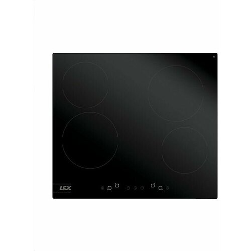 Варочная поверхность Leх EVH 640 BL электрическая 4 конфорки сенсор чёрная 1859100₽