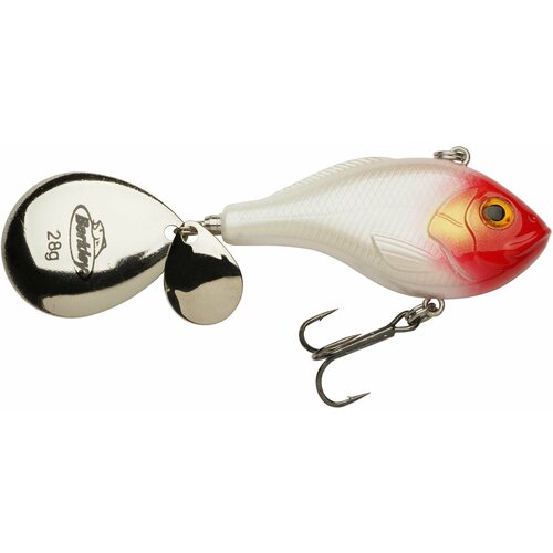 Тейл-спиннер Berkley Pulse Spintail XL 28g Red Head (1572740) тейл спиннер columbia fishing tackle 15гр блесна для рыбалки блесна вращающаяся приманка на голавль язь окунь щука сом жерех судак