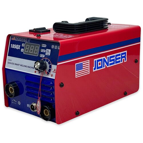 Сварочный аппарат инверторного типа Jonser 185 QX, MMA, MIG/MAG сварочный аппарат полуавтомат инверторный jonser 180 5mxg сварка без газа