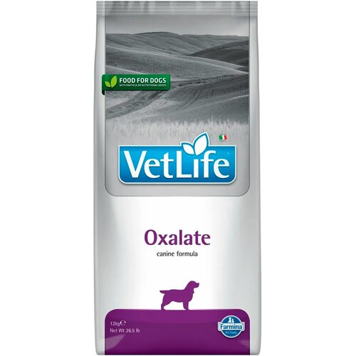 FARMINA VET LIFE CANIN OXALATE для взрослых собак при мочекаменной болезни ураты, оксалаты (12 + 12 кг)