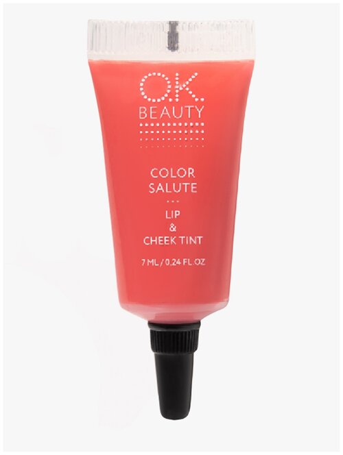 OK Beauty Тинт для губ и щек Color Salute, tanami