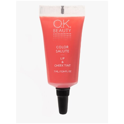 OK Beauty Тинт для губ и щек Color Salute, tanami