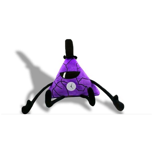Мягкая игрушка Билл Шифр Gravity Falls фиолетовый 30 см