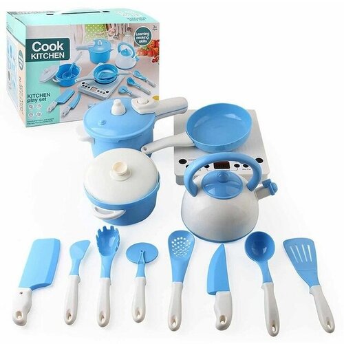 Набор посуды с функциональной плитой, (свет, звук)
