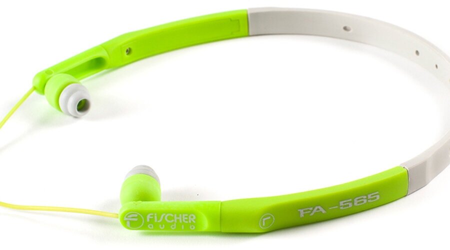 Проводные наушники Fischer Audio FA-565, grey/green - фото №8