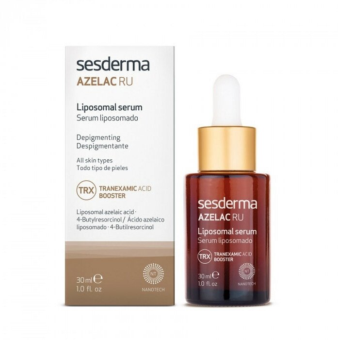 Sesderma Сыворотка липосомальная депигментирующая на основе ретинола и витамина С, 30 мл, AZELAC RU Liposomal serum