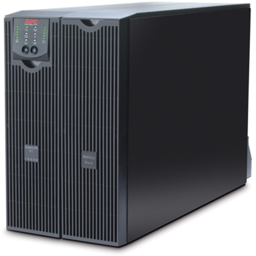 APC Smart-UPS RT, 10000VA/8000W, On-Line, Out: 220-240V 4xC13 4xC19, 4xIEC Jumpers, Tower (Rack 6U convertible), Extended-run, Pre-Inst. SNMP, Black,