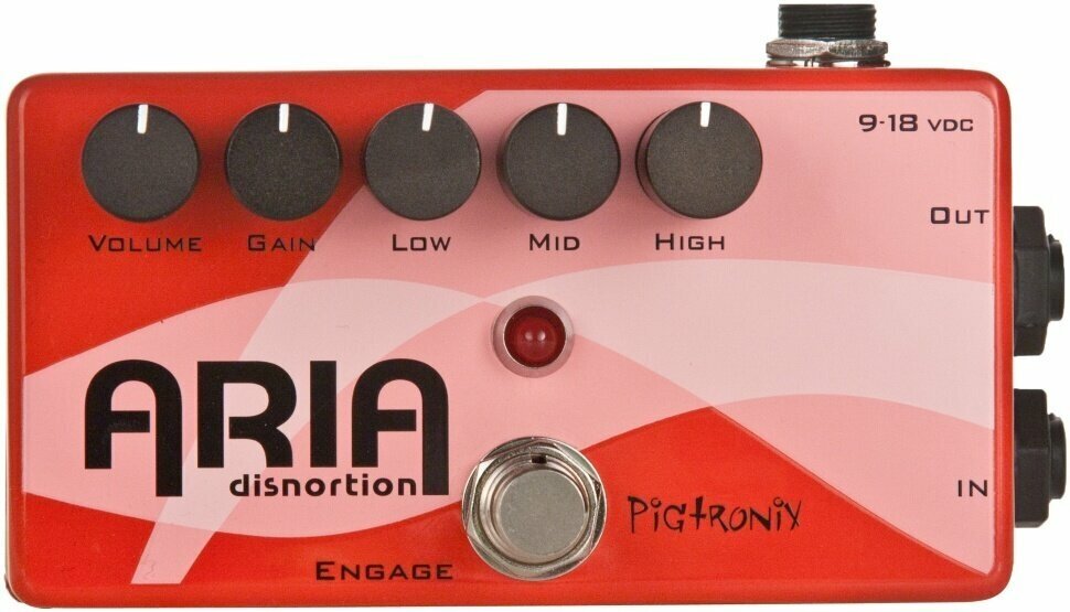 PIGTRONIX XES Aria Distortion эффект гитарный овердрайв