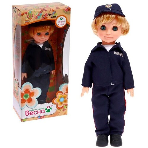 Весна-Киров Кукла «Полицейский», 30 см весна киров кукла малыш с конфетой на палочке