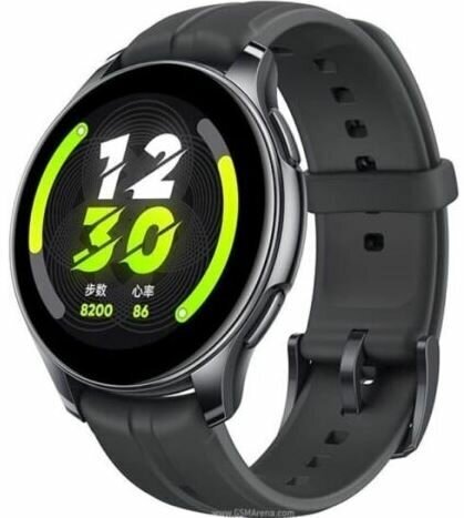 Гидрогелевая защитная пленка на часы Realme Watch T1, глянцевая (комплект из 4 штук)