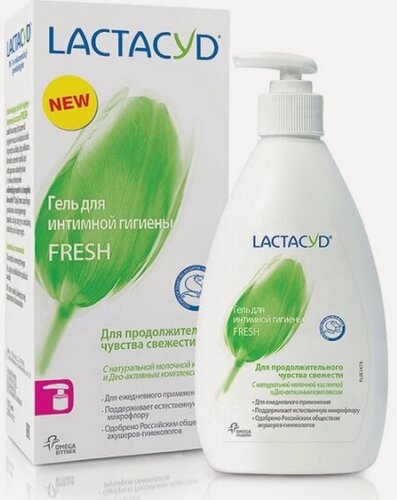 Изображение товара Гель для интимной гигиены Lactacyd Fresh Освежающий, 200 мл