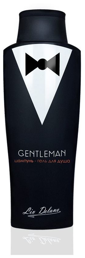 LivDelano Шампунь-гель для душа, серия Gentleman 300 мл.