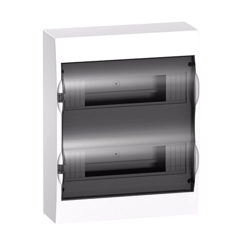 Щит распределительный навесной на 24 модуля ip40 easy9 дверь прозрачная белый 7155₽