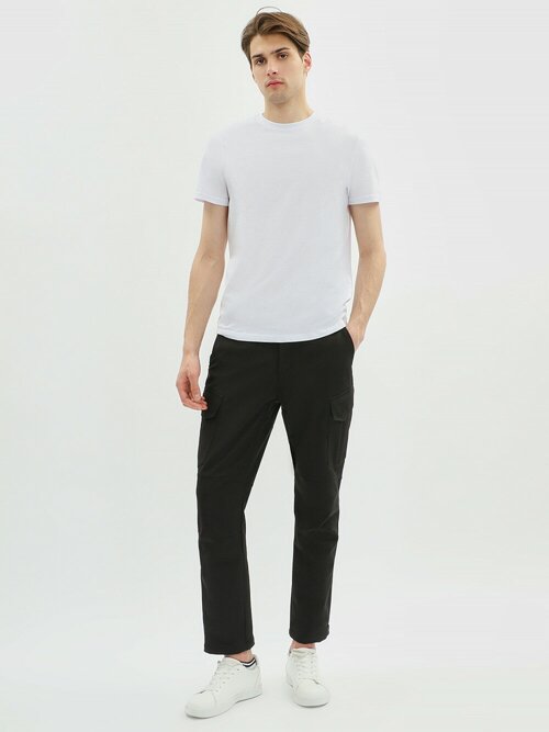 Беговые брюки MTFORCE, подкладка, карманы, размер 48, черный