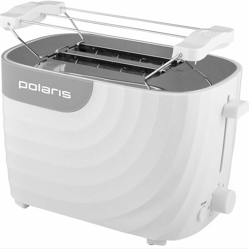 POLARIS PET-0720 белый тостер russel hobbs 21680 56 1300 вт тостов 2 подогрев размораживание решетка для подогрева булочек поддон для крошек красный