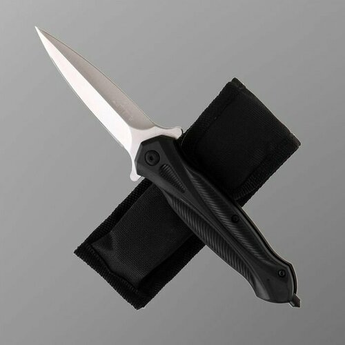 фото Нож туристический, нож складной с креплением на ремень, клинок 8,5см нет бренда