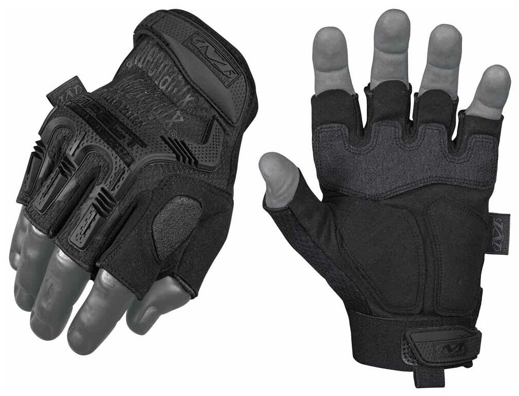 Перчатки Mechanix M-pact Fingerless Covert без пальцев black [M / ]