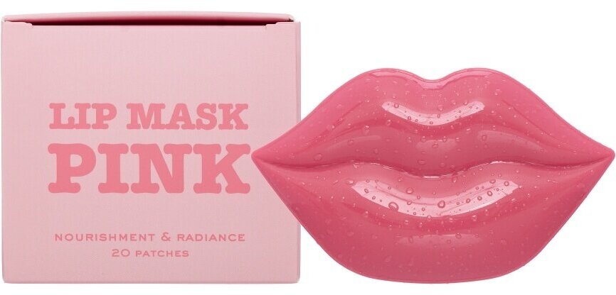 Гидрогелевые патчи для губ (Персик) 20 патчей/ Lip Mask Pink 50 гр. Kocostar