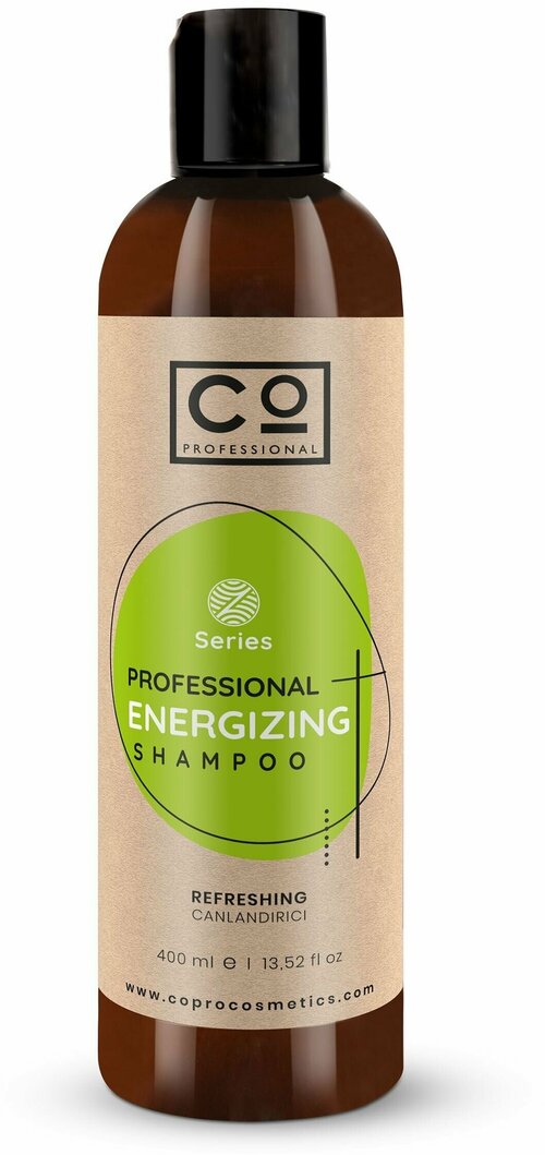 Освежающий шампунь CO PROFESSIONAL Energizing Shampoo, 400 мл