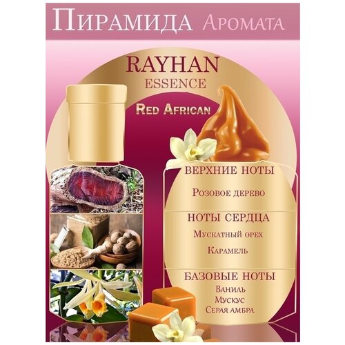 Масляные духи Red African, Рэд Африкан, масленые духи