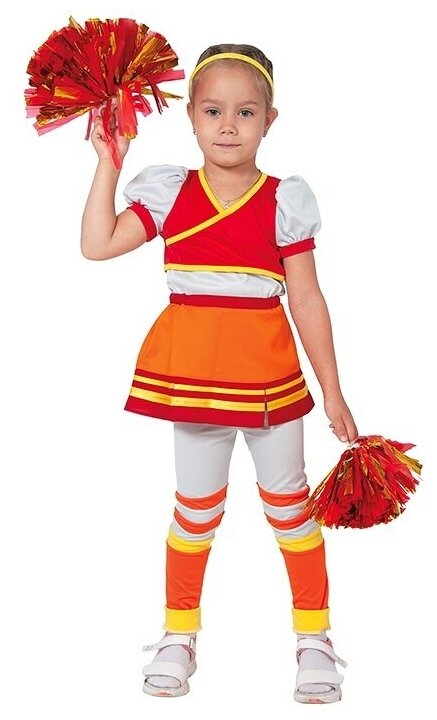 Детский карнавальный костюм КарнавалOFF Аленка. Сказочный патруль, серия DANCE, размер XS, 4-5 лет