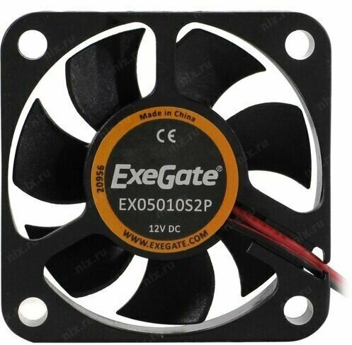 Вентилятор для корпуса 50x50 ExeGate EX05010S2P (2пин 50x50x10мм)
