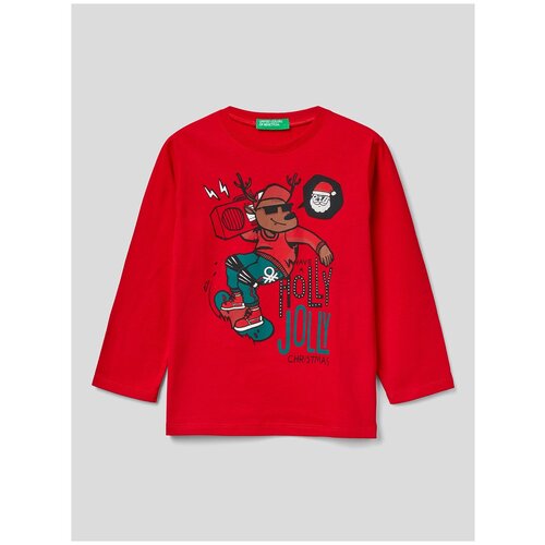 Лонгслив United Colors of Benetton для мальчиков 22A-3VR5G105H-015-XS