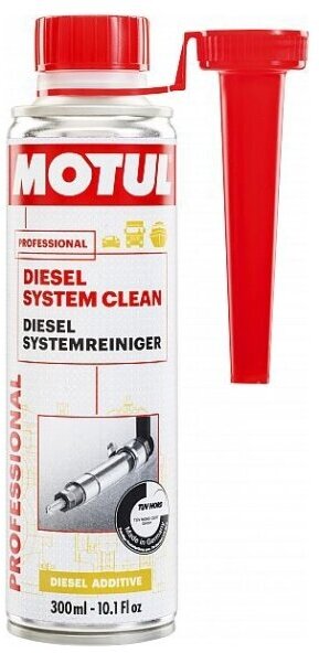 Очиститель топливной системы дизельного двигателя MOTUL DIESEL SYSTEM CLEAN (0,3л) 108117