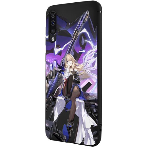 Силиконовый чехол Mcover для Samsung Galaxy A50 / Galaxy A30S / Galaxy A50S Honkai Impact, Сервал