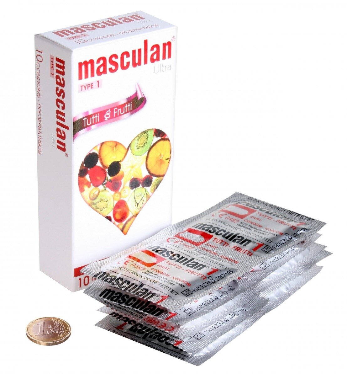 Маскулан презервативы masculan 1 ultra №3 нежные с ароматом тутти-фрутти М.П.И.Фармацойтика Гмбх - фото №4