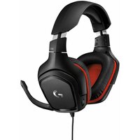 Наушники с микрофоном Logitech G331 черный/красный