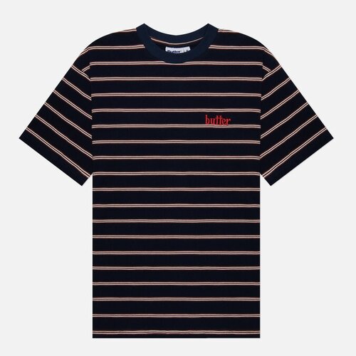 Мужская футболка Butter Goods Hyde Stripe чёрный, Размер S