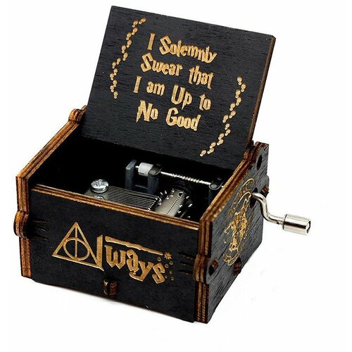 Музыкальная шкатулка Гарри Поттер черная 62641 650₽