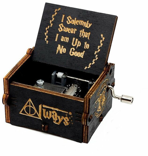 фото Музыкальная шкатулка Гарри Поттер, черная (62641)