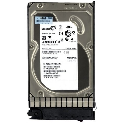 Жесткий диск HP 9JW152-280 500Gb SATAII 3,5 HDD