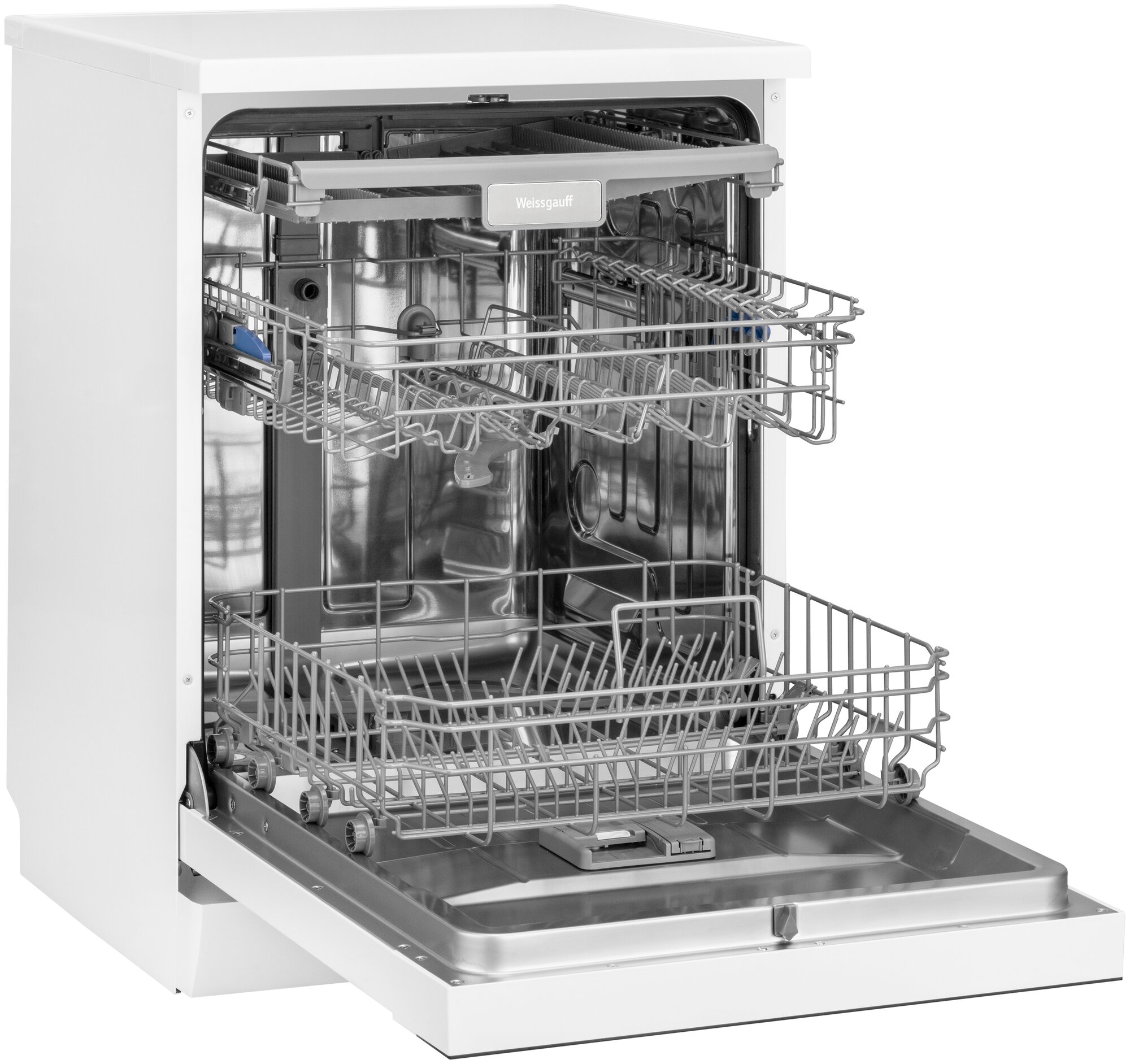 Посудомоечная машина с авто-открыванием и инвертором Weissgauff DW 6038 Inverter Touch - фотография № 5