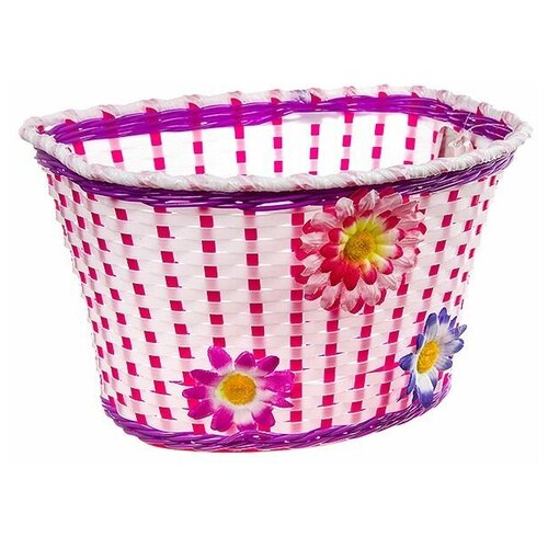 фото Корзина stg hl-bs03-5 (бело-фиолетовая) х95757