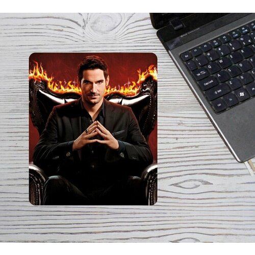 Коврик для мыши BUGRIKSHOP принт Сериал Люцифер, Lucifer - 0017