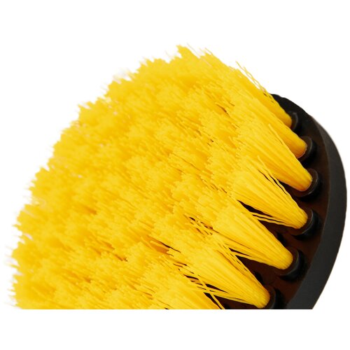 Glosswork Drill Brush Medium Щетка для чистки ковров, средней жесткости, крепление под дрель