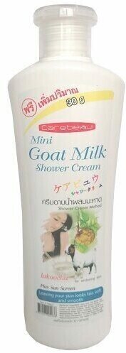 Крем-гель для душа с козьим молоком Carebeau Goat Milk Shower Cream Lakoocha 270g