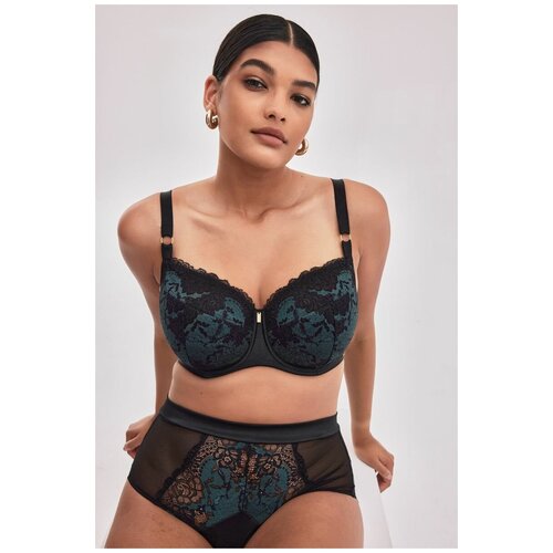 Бюстгальтер Moon с чашками на тонком поролоне черный 95E 5175₽